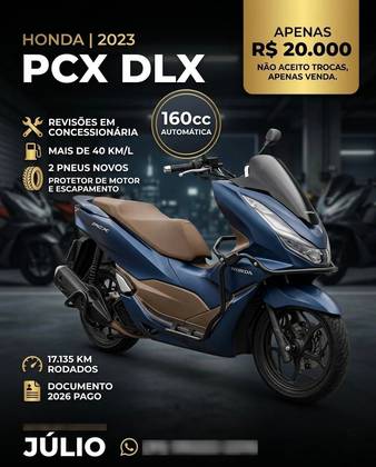HONDA PCX DLX HONDA PCX DLX